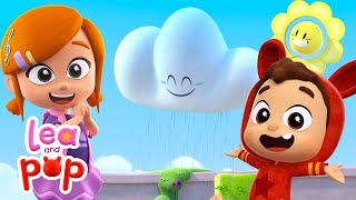 Rain Rain Go Away  | Children's Song and Nursery Rhymes Lea and Pop