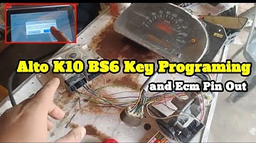 Alto k10 bs6 on table key programing by xtool