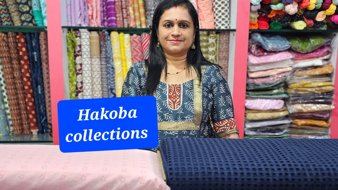Premium Cotton Hakoba collections 🌹 - YouTube