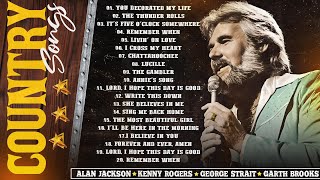 COUNTRY LEGEND MIX 🔥 LADY, The Gambler - Kenny Rogers|  Classic Country Music Collection