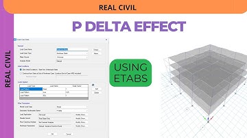P-Delta Effect in ETABS: Step-by-Step Analysis & Practical Demonstration Non linear Seismic analysis