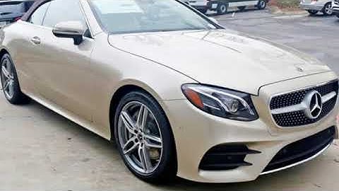 New 2018 Mercedes-Benz E-Class Atlanta GA Sandy Springs, GA #M32713 - SOLD