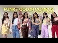 FUNKY COLOR COMBOS TO ✨SPICE UP✨ YOUR OUTFITS (everyday outfit ideas) | Alyssa Lyanne