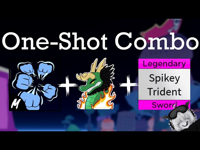 Blox Fruits  COMBO Rubber(gear second) + Spike Trident #bloxfruits #roblox  