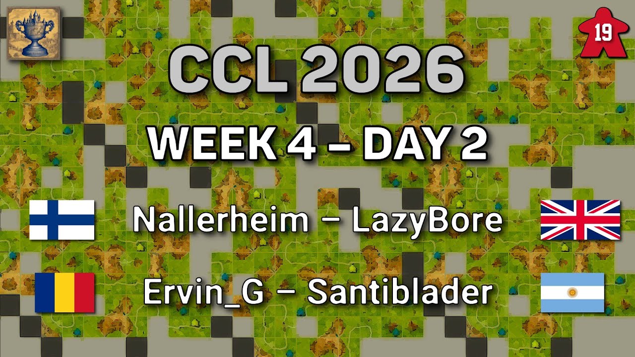 Carcassonne Champions League – W4D2: Nallerheim – LazyBore, Ervin_G – Santiblader, viv-King_Deded4d5