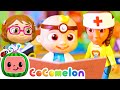Doctor JJ&#39;s Check Up Song - Toy Version | CoComelon Toy Play Learning | Nursery Rhymes for Babies
