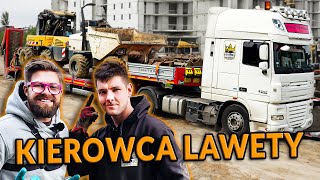 PRACA KIEROWCY LAWETY  Ile zarobisz w transporcie maszyn budowlanych? | DO ROBOTY