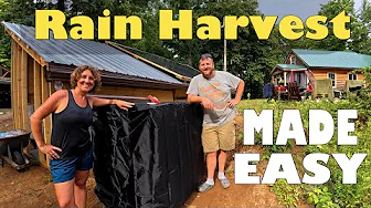 Rainwater Harvesting Made Easy | Simple DIY Catchment System