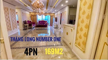 Thăng Long Number One, 169m2, 4PN, full nội thất đẹp, giá: Thoả Thuận