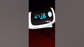 RZ001 OLED Display Fingertip Pulse Oximeter