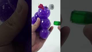 🍇실리콘테이프 포도 말랑이 만들기🍇 - How to makr grape squishy with Nano tape