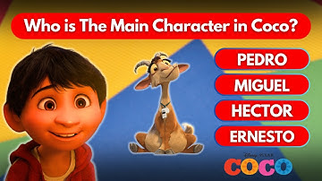 COCO Movie Quiz! 🎸💀  COCO QUIZ Challenge | For True Disney Fan- 40 MCQ Questions | Quiz Time Anytime