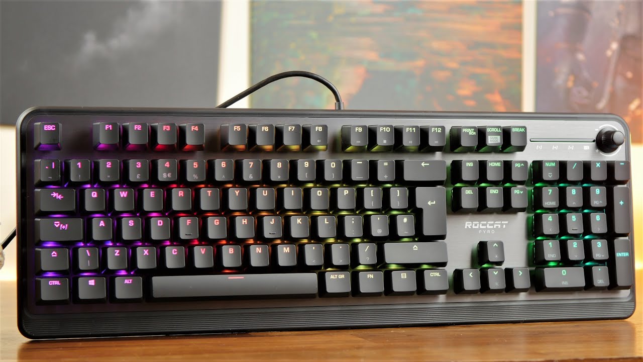 New Roccat Pyro gaming keyboard review - budget friendly goodness
