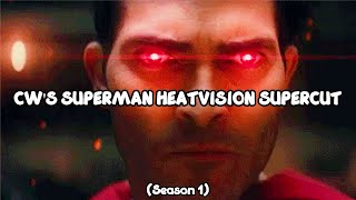Arrowverse Superman Every Time He Uses Heat Vision | SUPERMAN & LOIS | Season 1