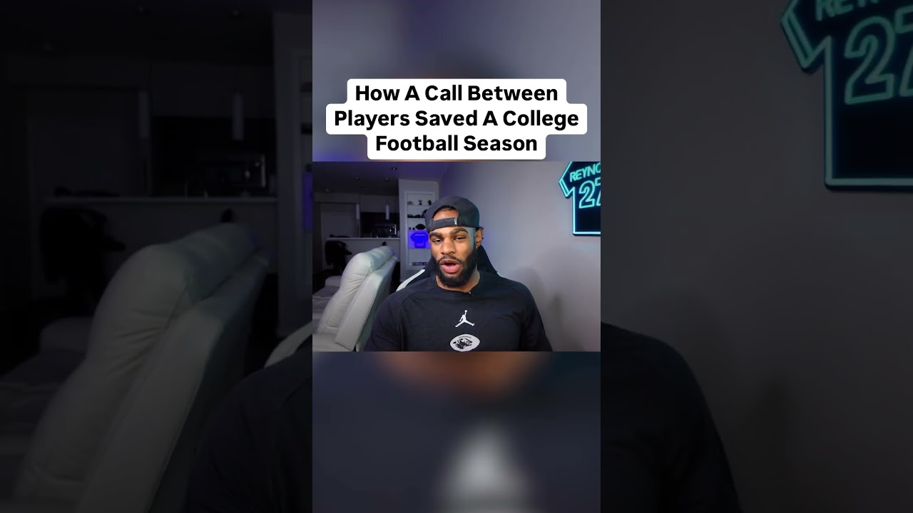 How One Call Saved A College Football Season #footballshorts #collegefootball
