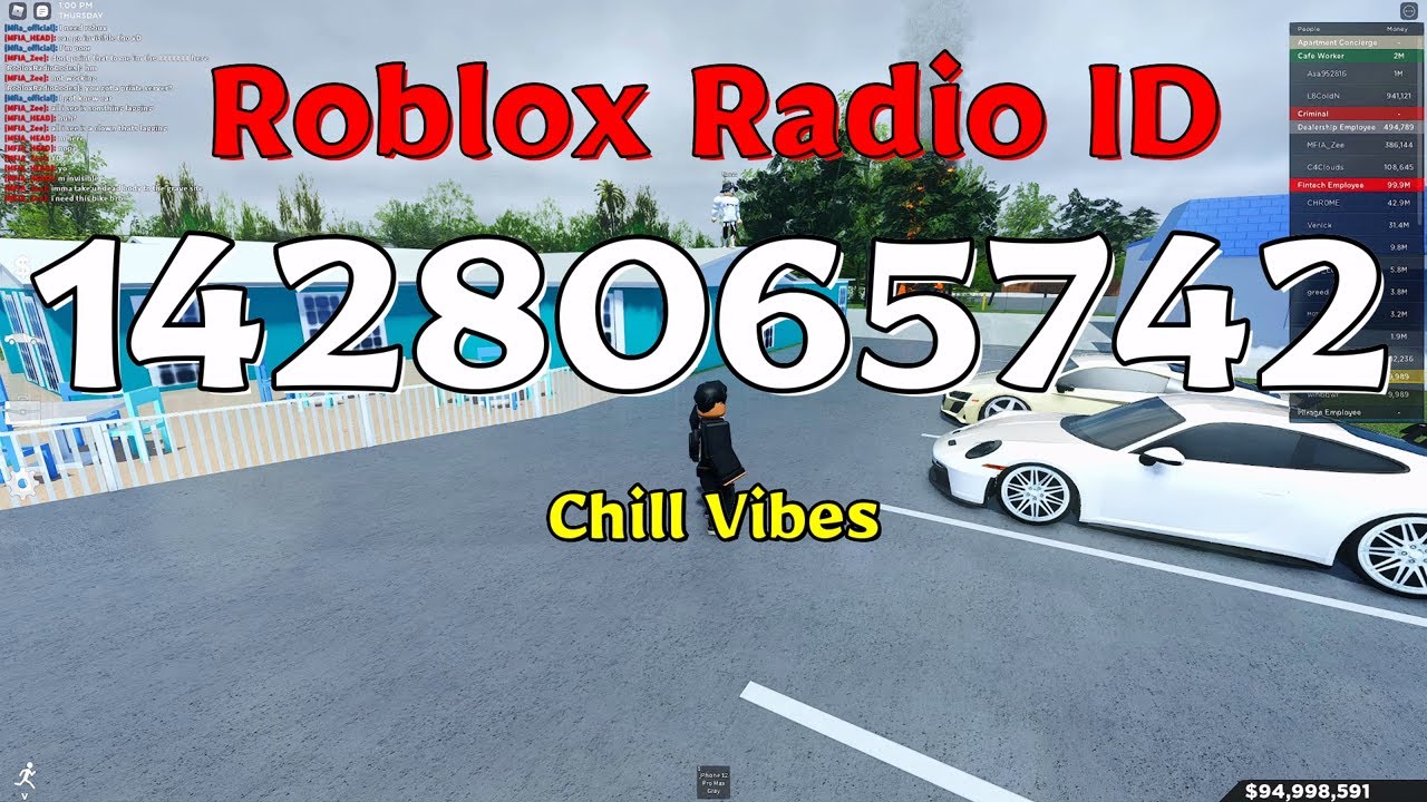 Chill Vibes Roblox Code YouTube 