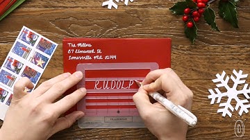 Show-stopping, handwritten envelopes. Made by YOU.