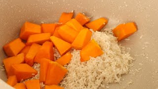 Chinese Pumpkin Porridge Recipe Sweet Style(Hobakjuk)