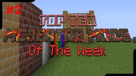 Top Ten Mcreator Mods of the Week #2 (August 30) 1.15.2 Forge