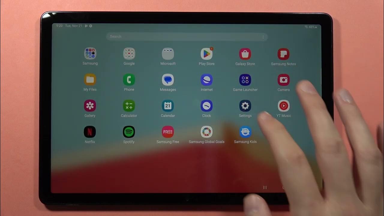 Samsung Galaxy Tab A9/A9+ Turn On/Off Keyboard Sounds taba9 YouTube