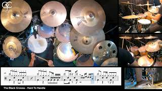 Hard To Handle - The Black Crowes / Drum Cover By CYC (@cycdrumusic ) score & sheet music