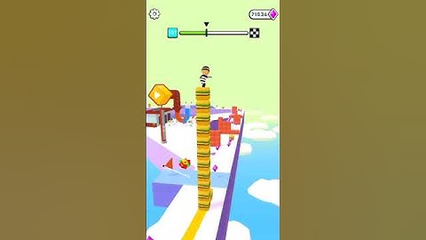 Cube Surfer Lvl - 107 #Shorts Android/ios