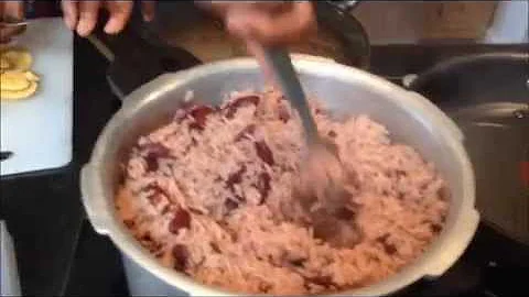 Margaret's Jamaican Rice and Peas