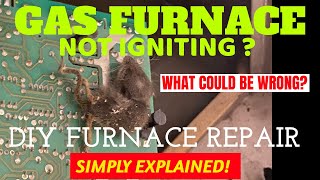 Gas furnace not igniting - Goodman furnace wont ignite - DIY Gas furnace repair