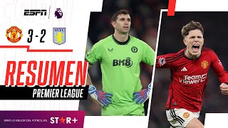Thumbnail for ¡DOBLETE DE GARNACHO A DIBU Y REMONTADA SOÑADA DEL UNITED! | Man. Utd. 3-2 Aston Villa | RESUMEN