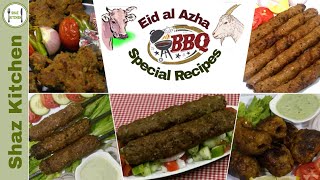 5 BBQ / Grill Recipes _ Eid al Azha Special Recipe (In Urdu) By Shaz Kitchen