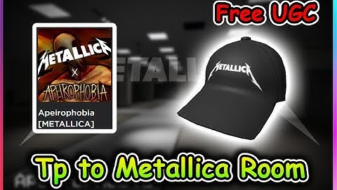 [Event] Roblox Apeirophobia Script - Tp to Metallica Room (Free UGC)