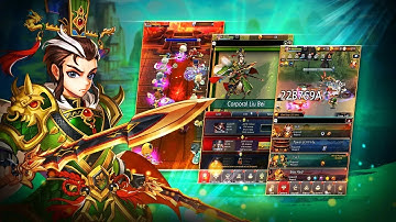 Three Kingdoms Idle Game Gameplay Android Mobile