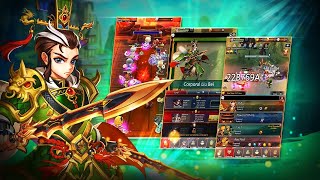Three Kingdoms Idle Game Gameplay Android Mobile screenshot 1