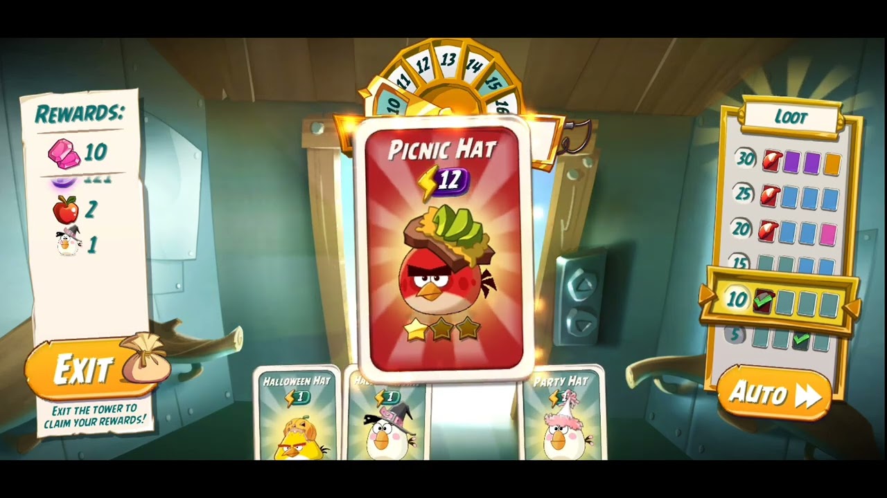 Angry birds 2 Tower of Fortune Reward 🔮 trick (must watch) IOS AND