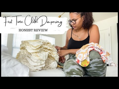 TRYING CLOTH DIAPERS