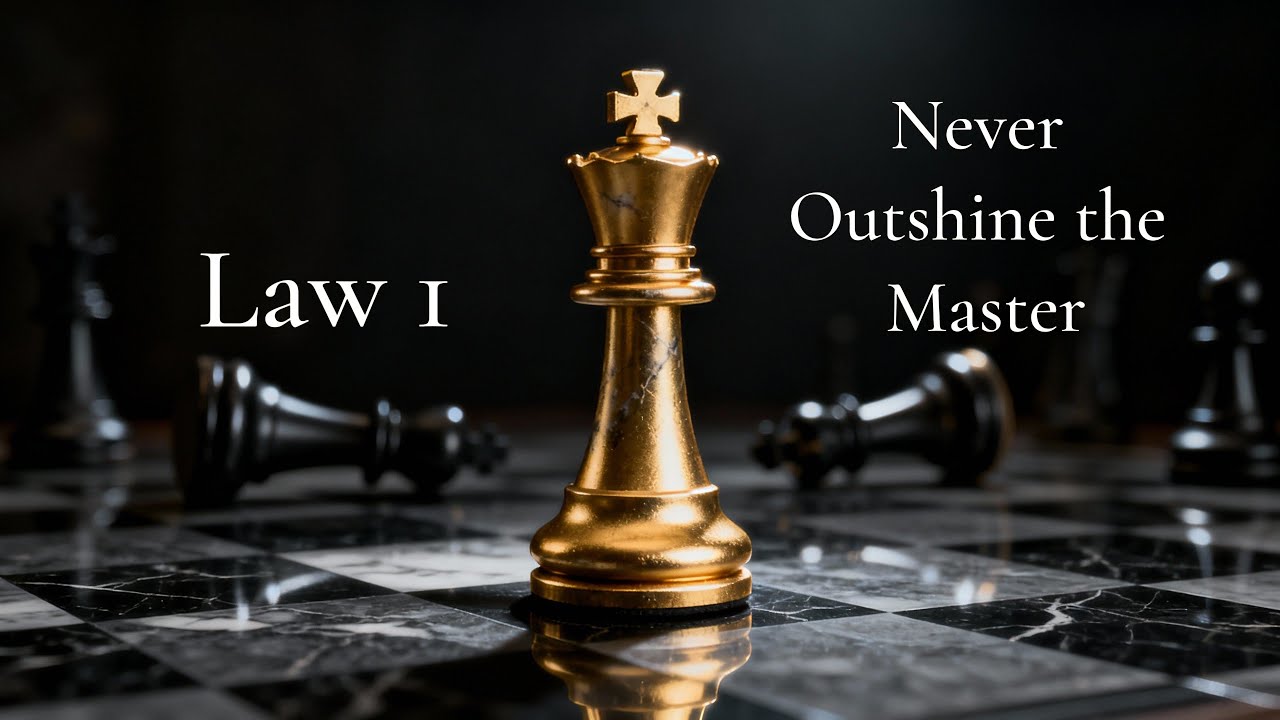 Never Outshine the Master | 48 Laws of Power Explained (Law 1)