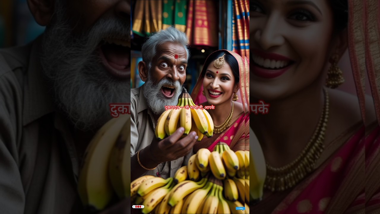 "Indian Bhabhi vs Tharki Shopkeeper 🍌😂 | Funniest Saree Shop Moment!"