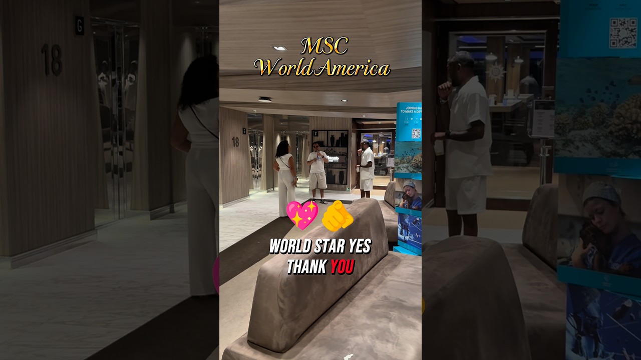 MSC WORLD AMERICA AFTER DARK: SHE WAS NOT PLAYING! 😂🚢🔥