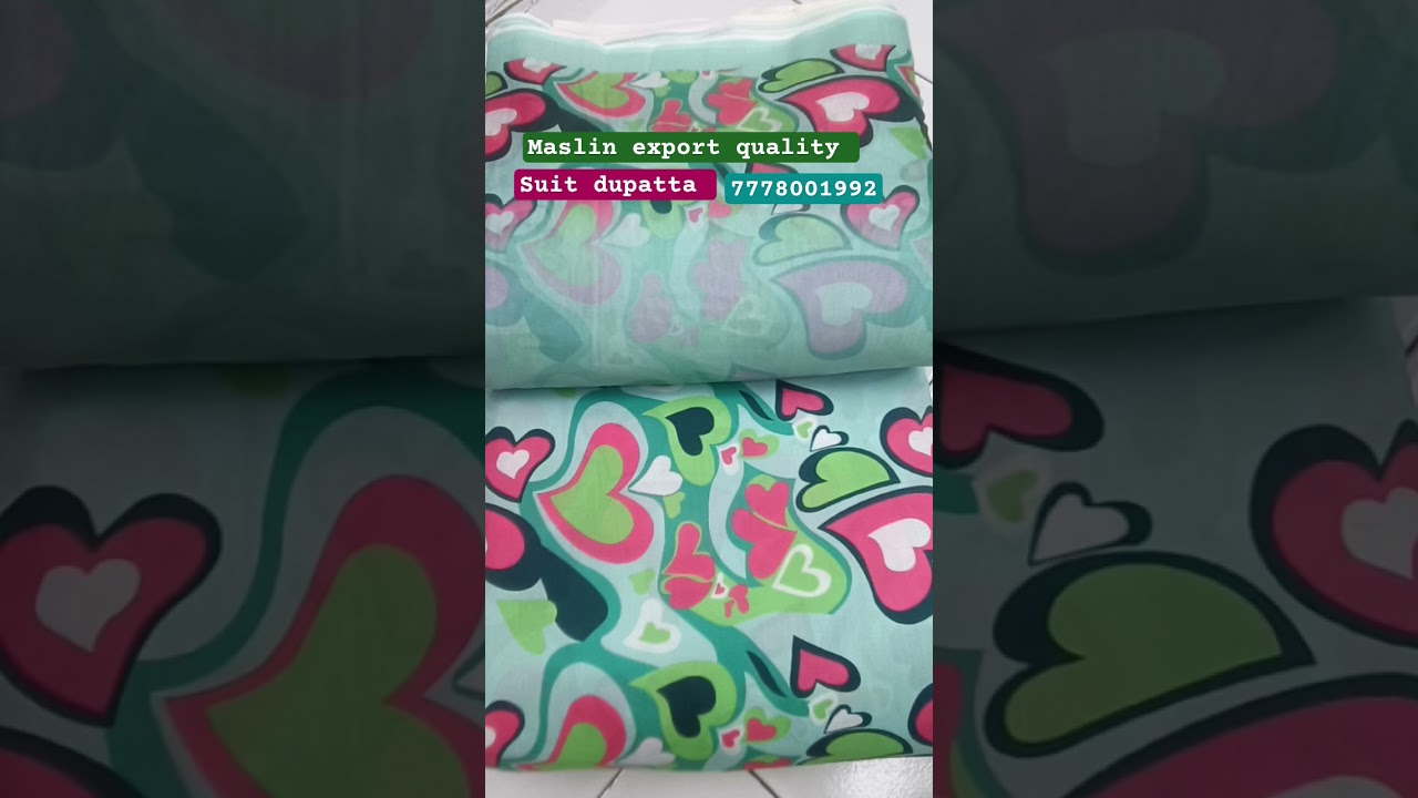 Maslin export fabric 