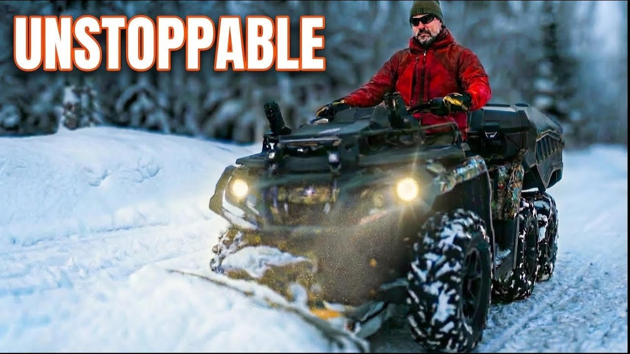Can This ATV Plow 4FT of Snow at -30F?