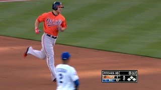 BAL@KC: Davis tallies four hits, two RBIs