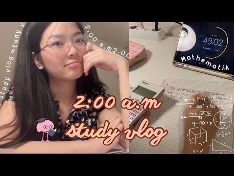 ÔN THI ĐẾN 2 GIỜ SÁNG! 📚 (*´꒳`*) | study vlog | kể chuyện học hành 🧅
