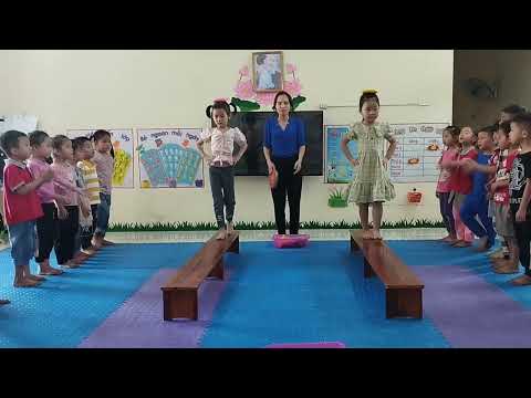 Video PTVĐ: Đi trên ghế thể dục đầu đội túi cát. TCVĐ:... - youtube