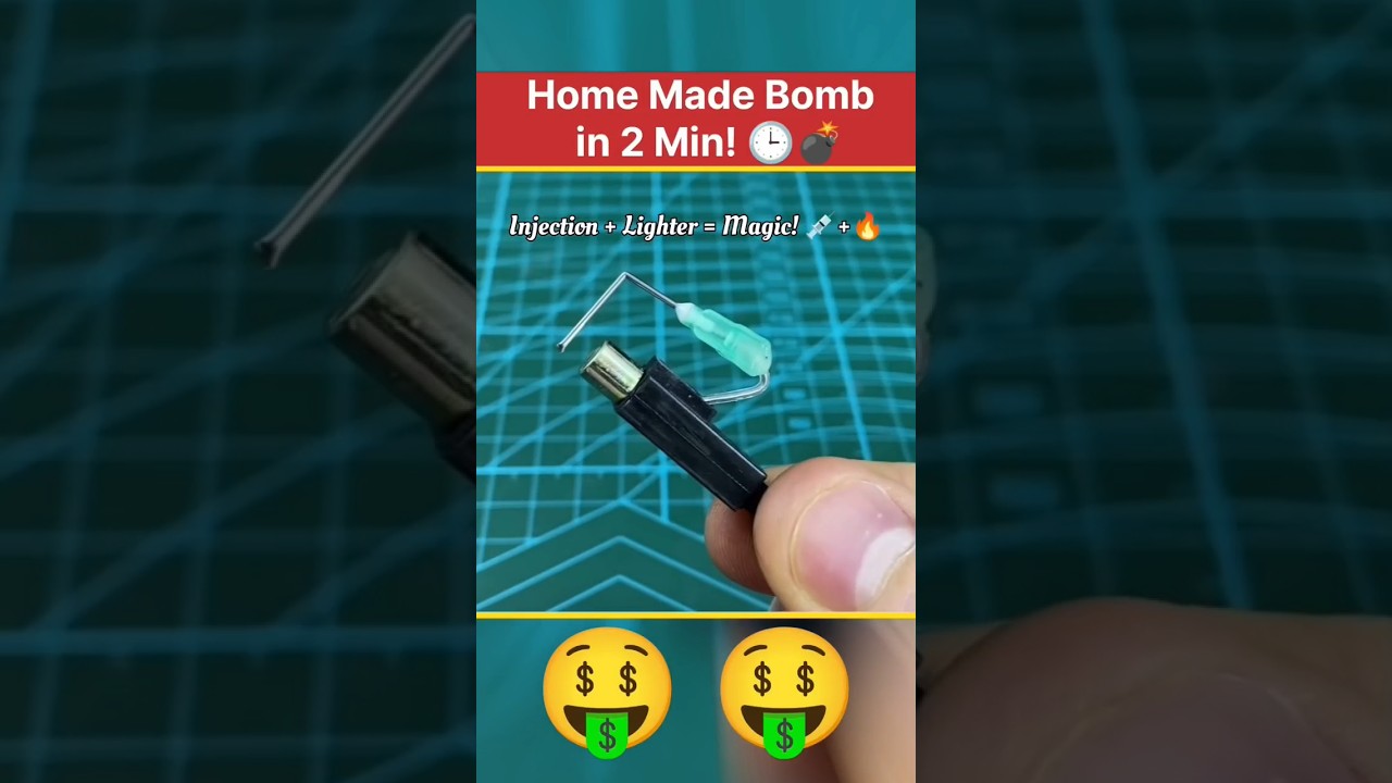 Made a Blast Toy with Just an Injection! 💥 Unbelievable! | DIY | 