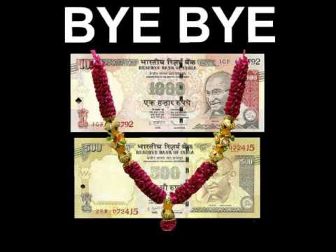 Narendra modi 500 and 1000 note banned funny video