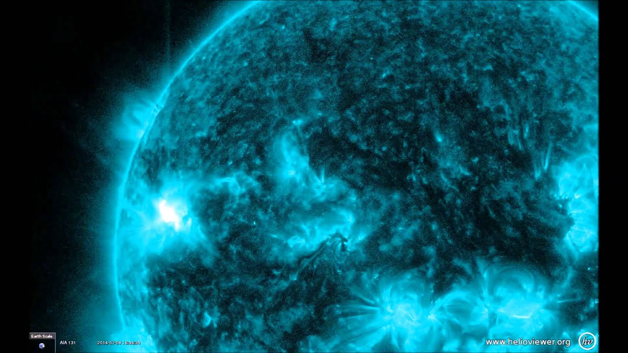 Sun Event July 8, 2014 M6.5 Flare
