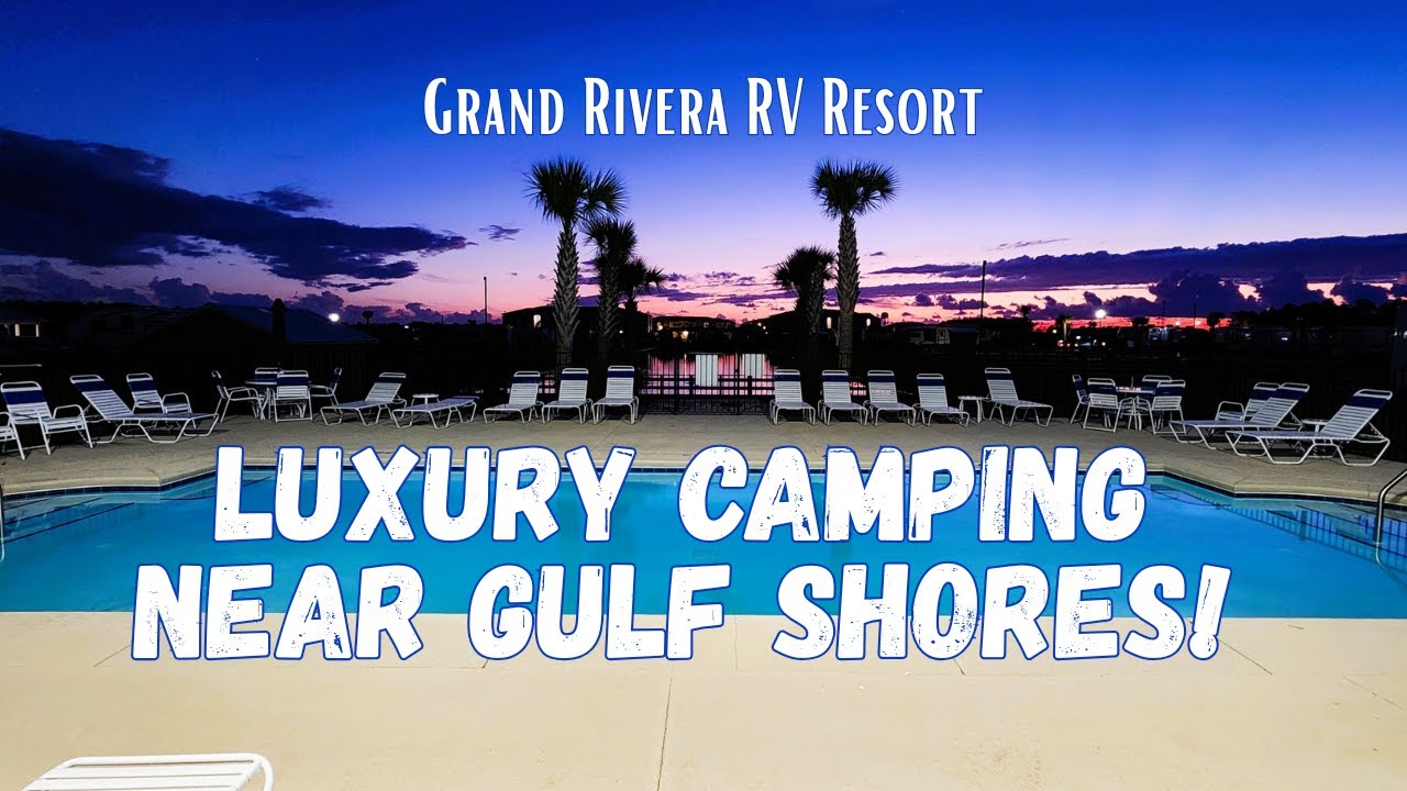 Grand Riviera RV Resort Foley AL | Review & Drive Though Tour | Gulf Coast RV Camping