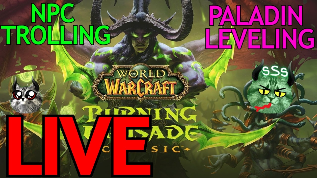 WOW TBC - PALADIN PRE RAID GEARING - REP FARMING