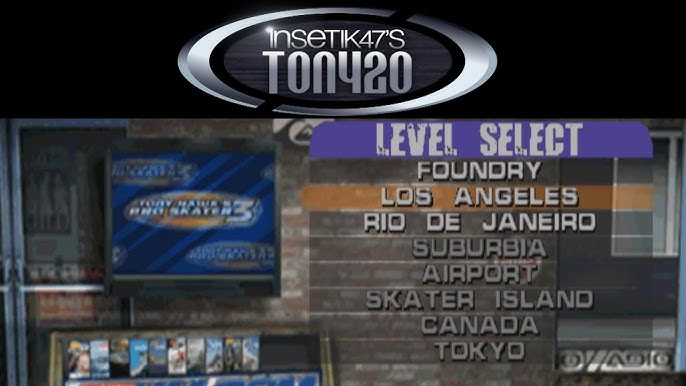 Tony Hawk's Pro Skater 3 Cheats For Xbox PlayStation 2 GameCube