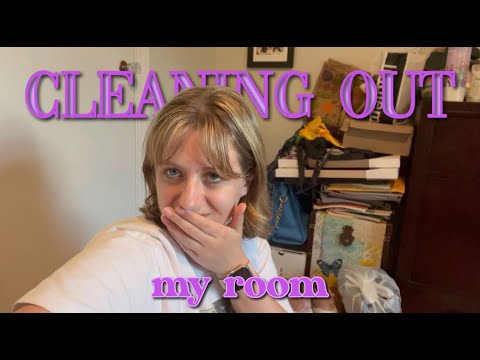 deep cleaning out my room | the cleaning series pt. 3 - YouTube